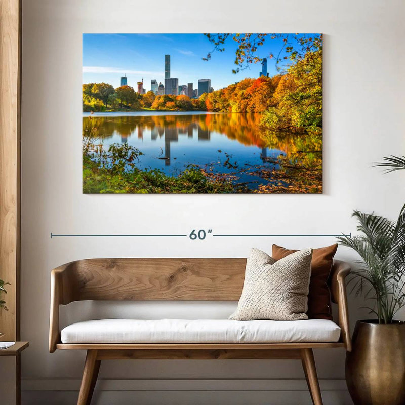 Nicci, NY, Central Park, automne, H 32 po x l 48 po