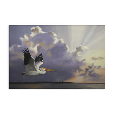 «Dawn Sunrise Pelican» par D. Rust