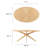 Modway Crossroads 63" Oval Wood Dining Table-93617144