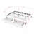 Velvet Upholstery Adjustable  Bed with 2 Storage Drawers-1493980284-1493108135