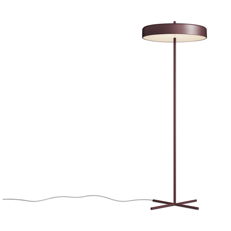 Bobber LED Floor Lamp, Oxblood