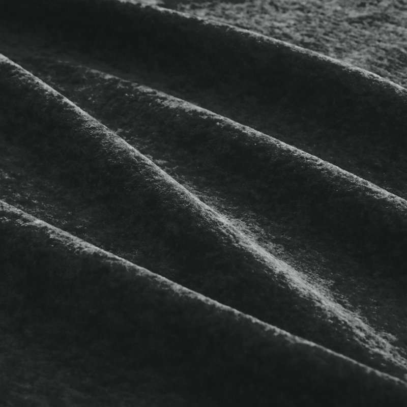 Canapé en L sans os, Noir