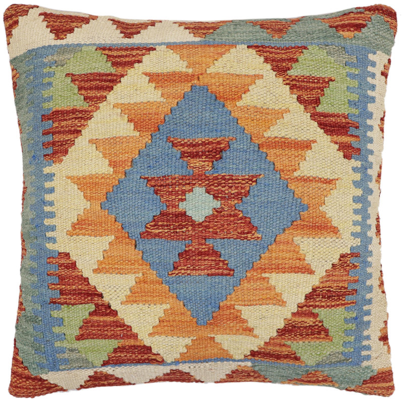 Housse et insert de coussin carré 100% laine