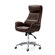 Corjan Mid-Century Modern Gas Lift Swivel Executive Chair or Office Chair with Headrest