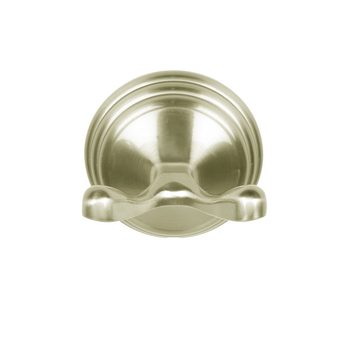Lombard Wall Mounted Hook, Satin Nickel