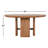 Luce Round Solid Wood Dining Table-1763683495