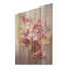 Orchidée élégante Dream I - art mural en bois d'orchidée sur bois de pin naturel-339750234