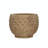 Jocquis Round Sandstone Hobnail Planter with Distressed Finish-1801810494