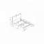 Lit plateforme tapissier en similicuir