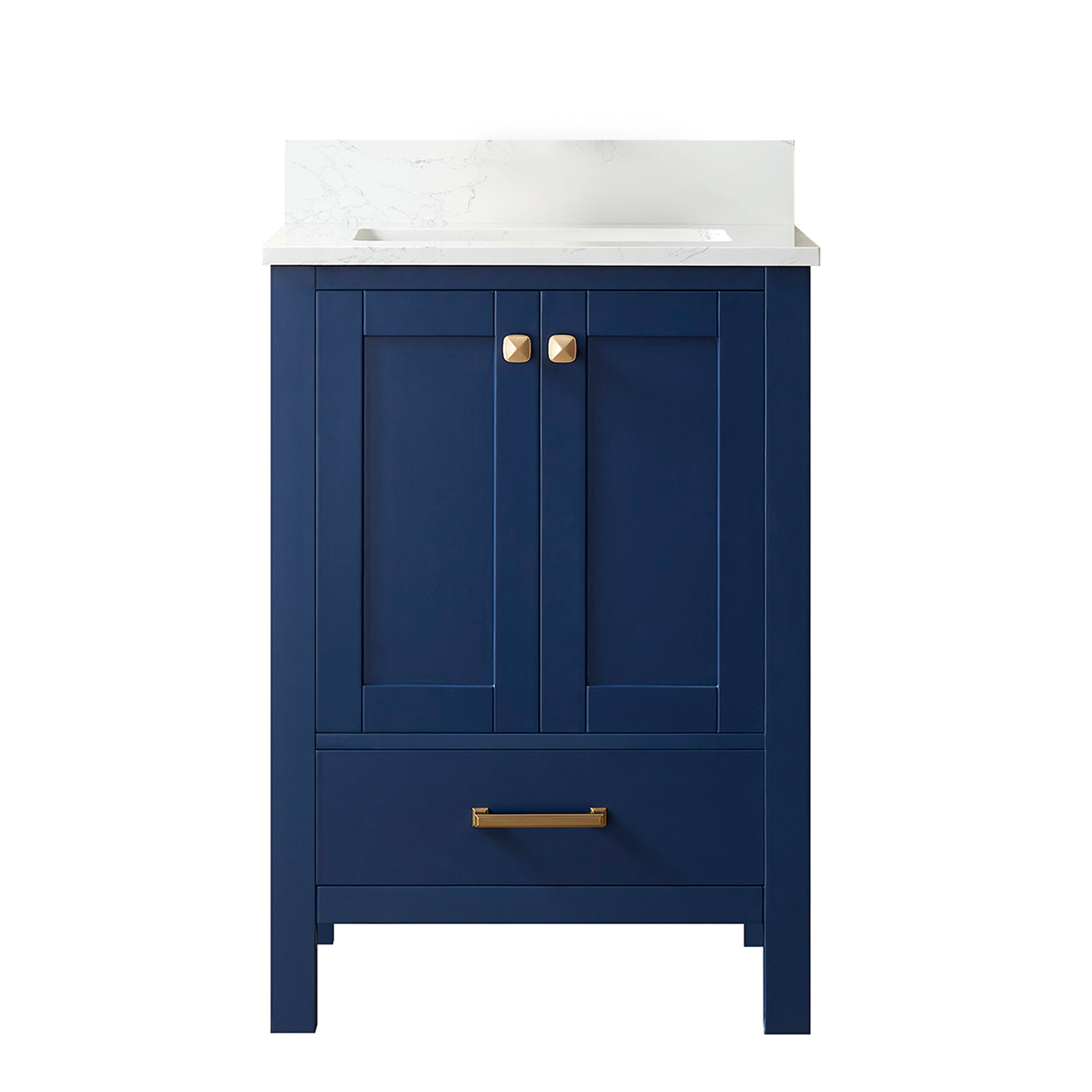 Donovan Single Bathroom Vanity (24–48) - Blue/Green