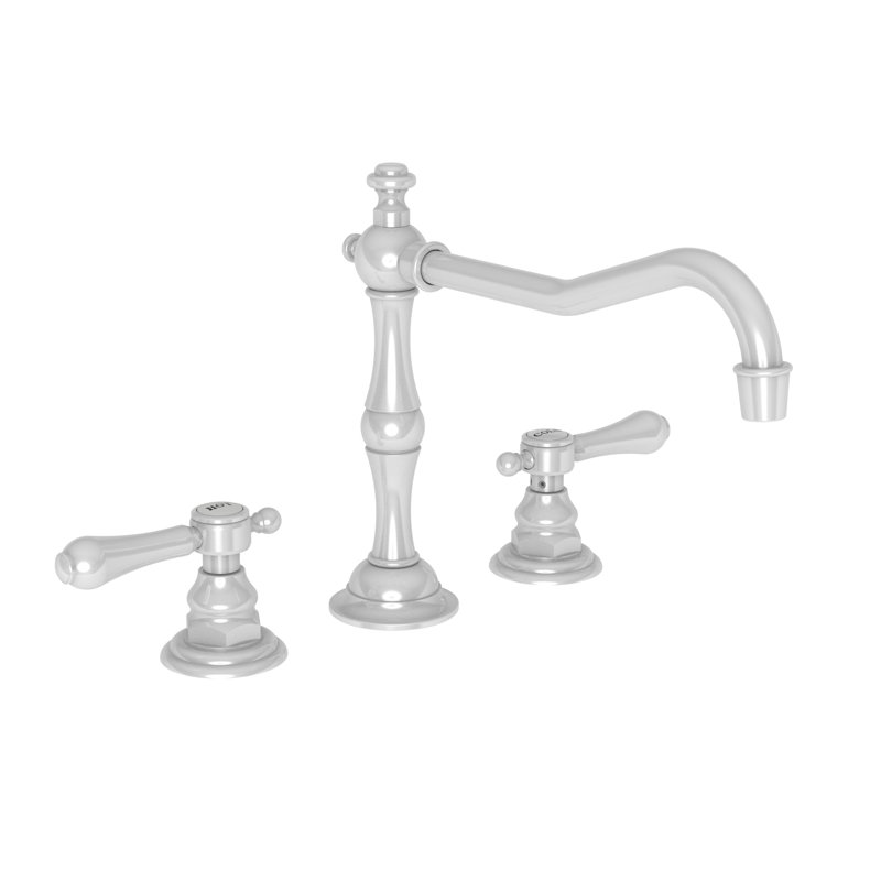 Chesterfield Double Handle Kitchen Faucet, Satin Bronze (PVD), Lever