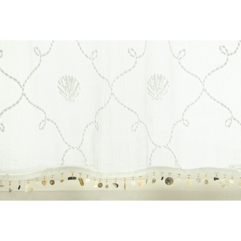 Cantonnière sur mesure Beach Trellis, l 42 po x L 30 po