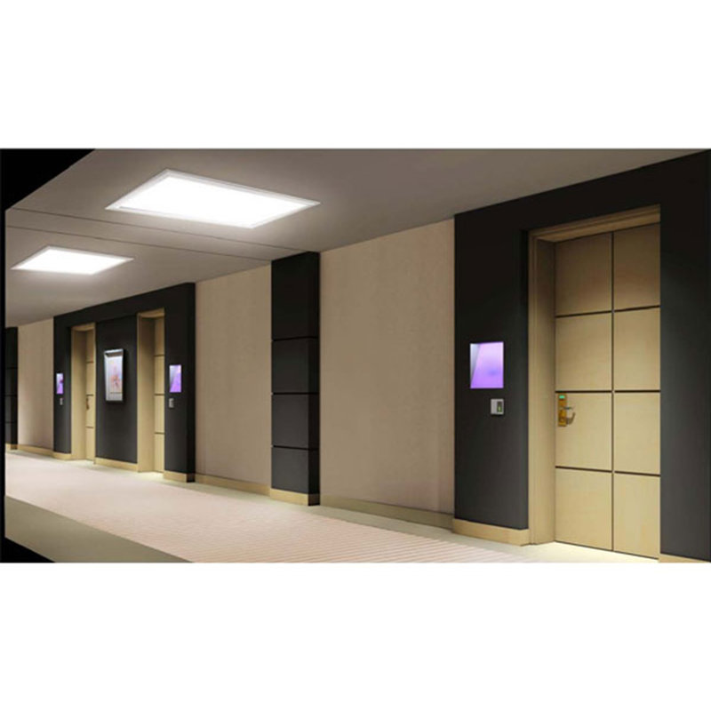 Modern Industrial Aluminum LED Ceiling Light - White, 6500 Lumen