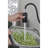 Stainless Steel Kitchen Sink Faucet With Pull Down , Single Handle High Arc, Matte Black, 1.8 Gallons Per Minute Flow Rate Black Spray, Steel, Handle, Gpm Flow, Easy Installation