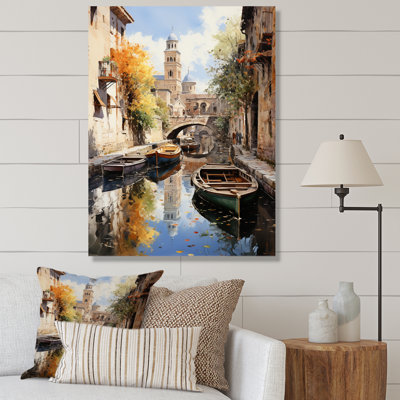 Mackendrick " Beige Canal Dramatic Canals High I "