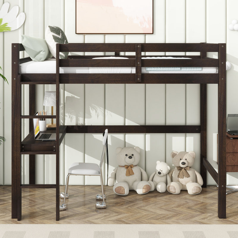 Espresso Loft Bed, Espresso