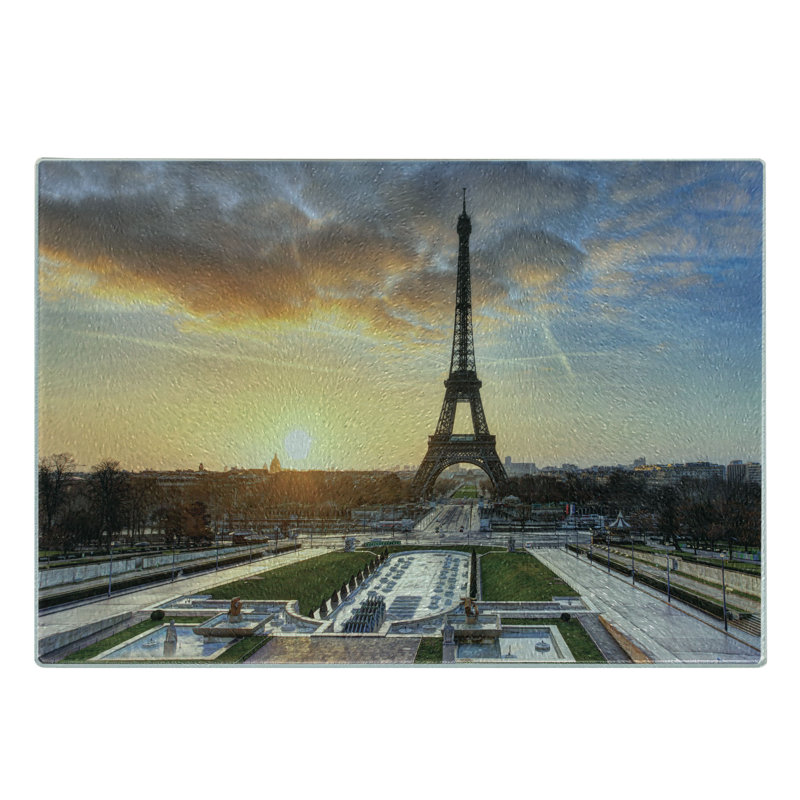 Planche à découper Ambesonne Tour Eiffel