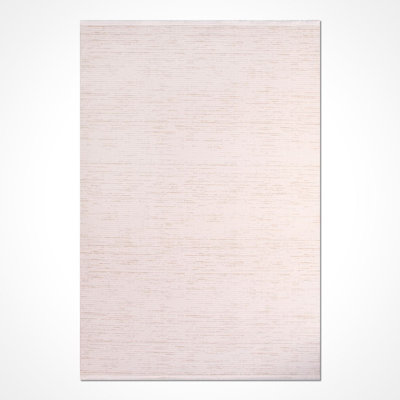 Modern Cream Machine Washable Non-Slip Area Rug