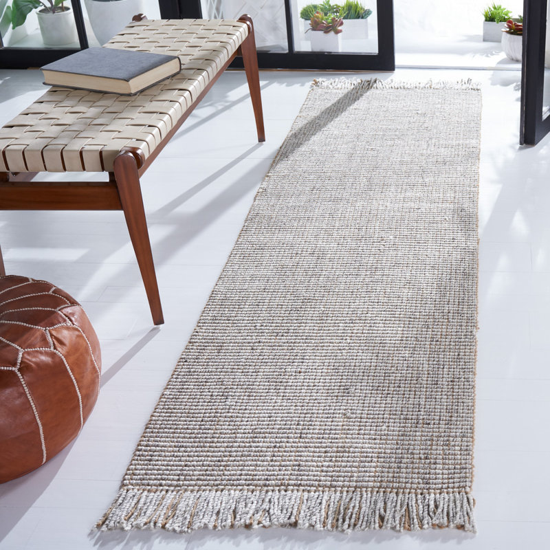Gatson Natural Fiber Hand Woven Performance Rug, Runner 2'3" x 8'