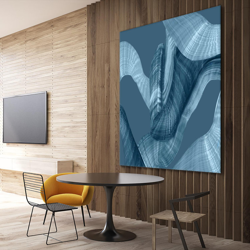 " Unfolded Secret II ", 54" H x 54" W x 1.5" D