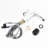 Pull - Down Bathroom Faucet With Led Digital Temperature Monitor, Heavy Duty Metal Build, 360 Swivel, Single Handle Smart Inspector, Out , Hole, Lever-121638316