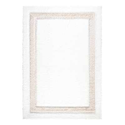 Bandla Solid Colour Shag Area Rug