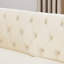 Canapé en velours beige 3 + - Siège spacieux et dossier au design élégant-429460530