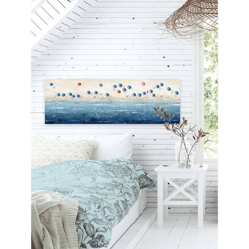 Weekend Cool Down - Wrapped Canvas Painting, 25cm H x 76cm W x 3.81cm D