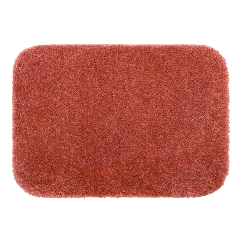 Tapis pour salle de bain Galena, L 17 po x L 24 po, Vert lierre