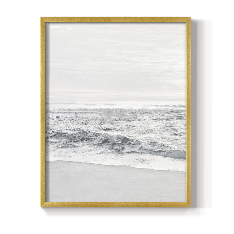 «Gentle Tides II», reproduction encadrée - bois massif, H 28 po x l 22 po