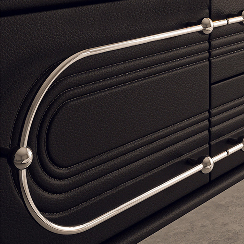Meuble télé style français de luxe léger, 78.74"