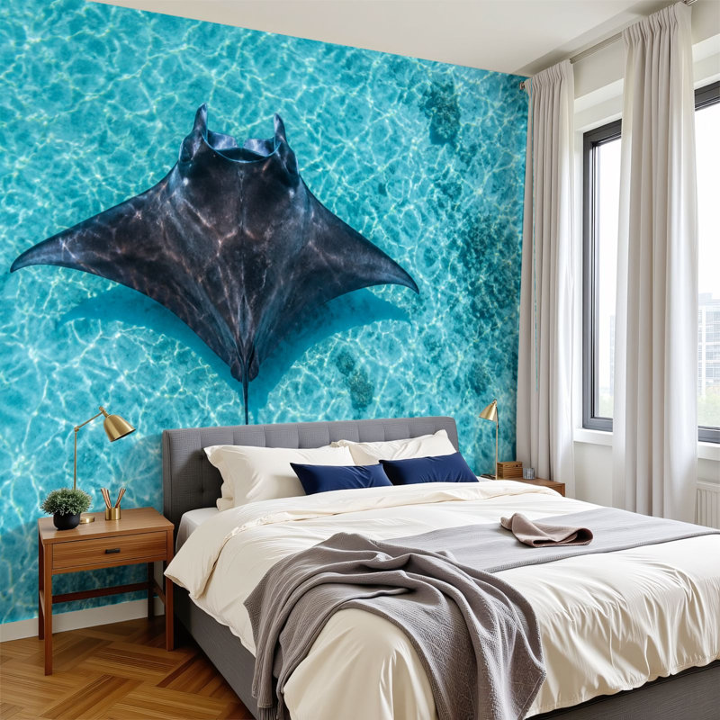 Papier peint adhésif auto-adhésif moderne pour la chambre à coucher Peel and Stick L 100 po x l 144 po, L 100 po x l 144 po