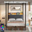 Lift Up Storage Canopy Bed-676483330