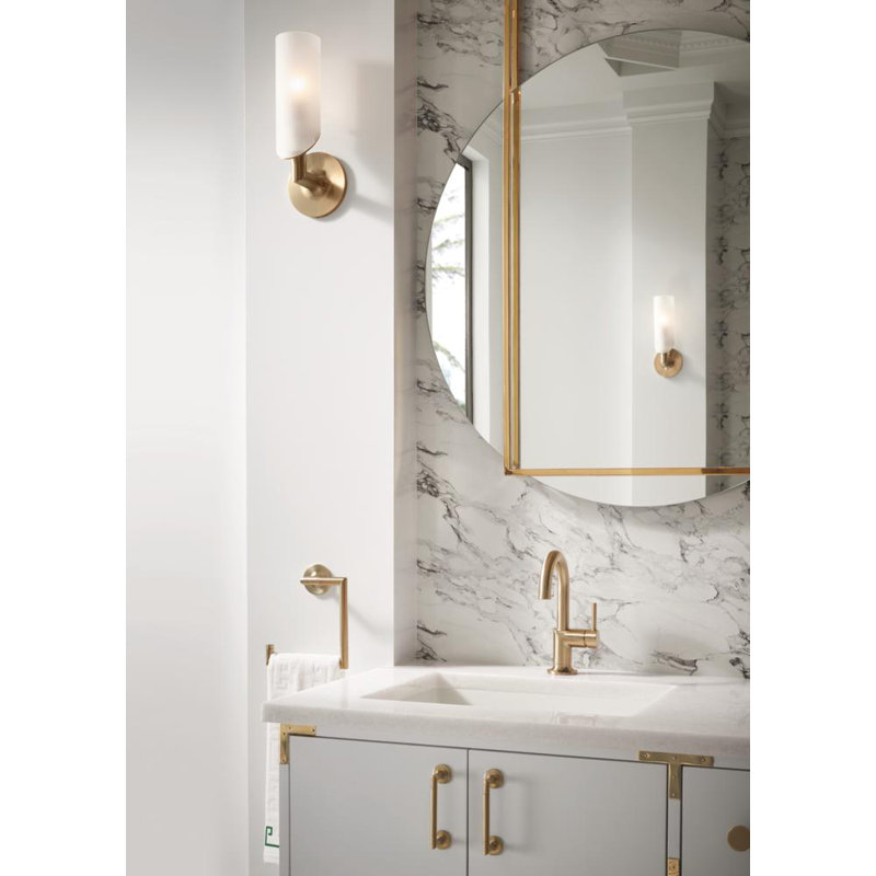 Odin® 1 - Light Armed Sconce, Brushed Nickel