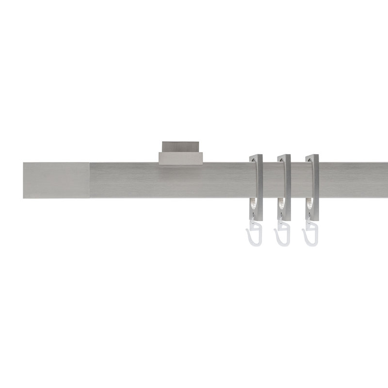 Curtain Single Pole, 5cm H x 132cm W x 10cm D