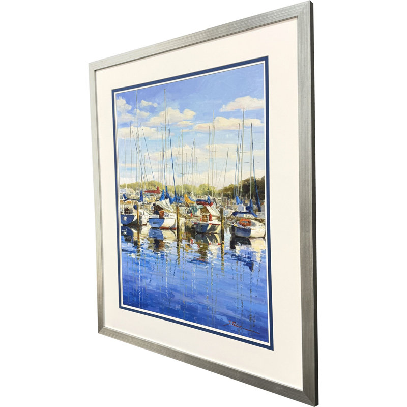 At the Marina Framed Art