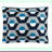 HexaComfort 4-Piece Geometric Queen Comforter Set - Modern Hexagon Pattern Print Design Bedding with Decorative Pillow Shams in Blue.