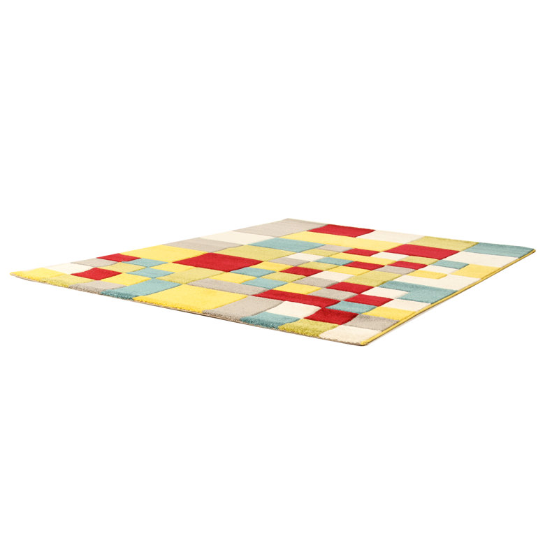 Maguire Geometric 23cm X 160cm Area Rug