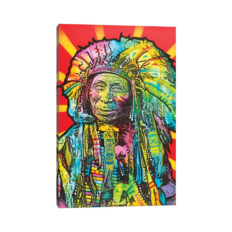 Native American I by Dean Russo - Wrapped Canvas Print, 66.04 cm H x 45.72 cm W