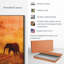 Coucher de soleil africain sur toile-1188576008