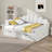 Full Size Velvet Upholstery Daybed With Shall Shaped Backrest & Curved Arms, Sofa Bed Frame With 2 Storage Drawers For Bedroom-1920142547