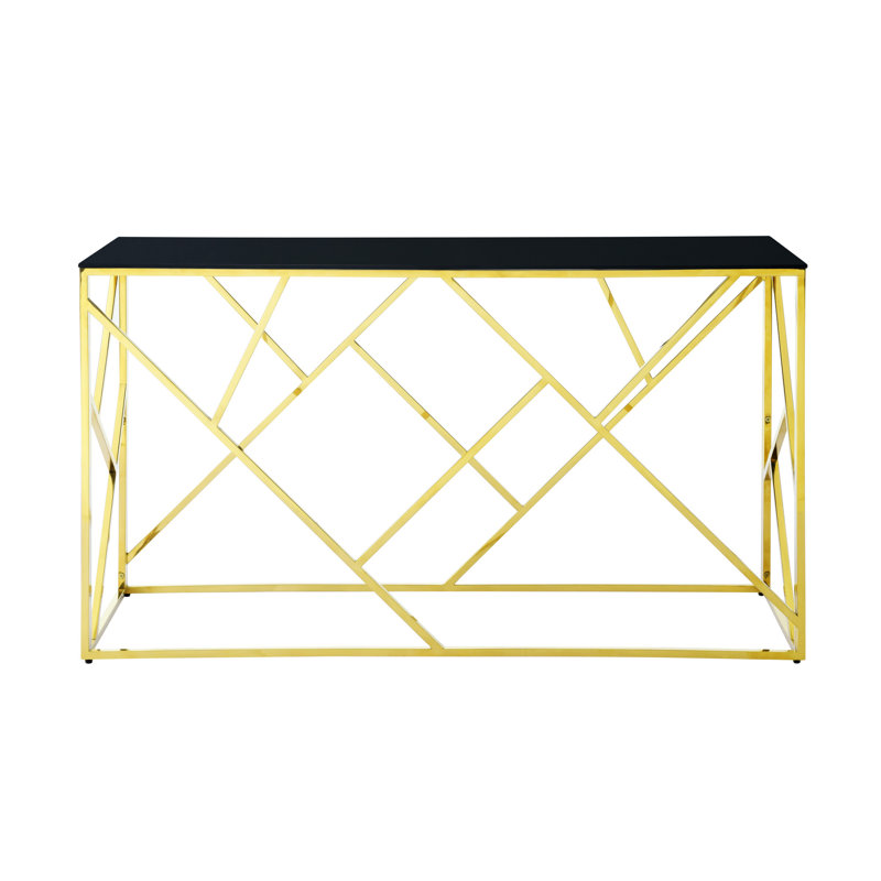 Modern Glass Console Table