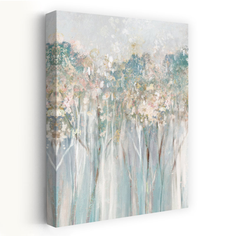 Dewy III, paysage contemporain abstrait, art naturel, H 24 po x l 16 po