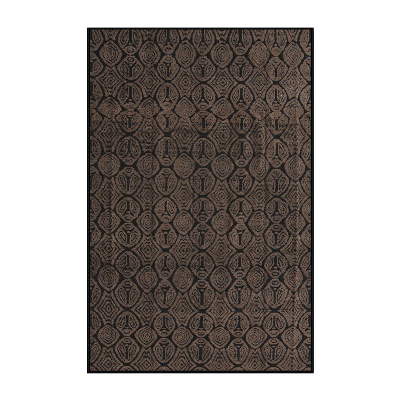 Abstract Indoor Rug, Rectangle 7' x 9'