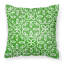 Coussin extérieur géométrique Cirlce on Green-1368634067