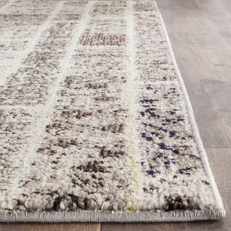 Mckinney Geometric Hand Woven Area Rug, Rectangle 201 x 279 cm
