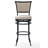 Massena Swivel Upholstered Counter Stool with Metal Frame-529534159-482155313