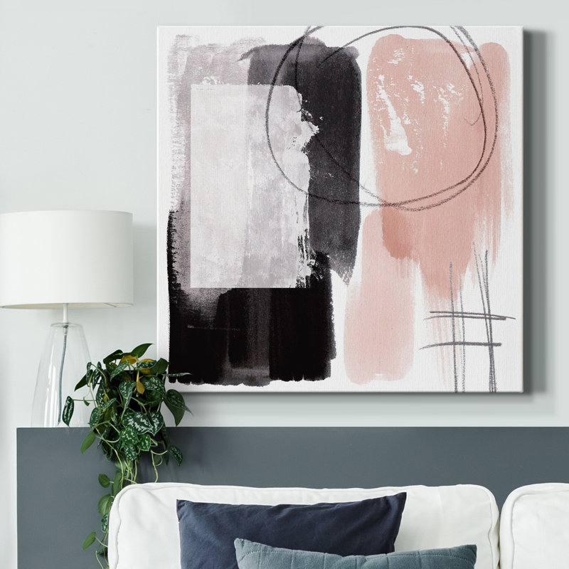 Coexistance I-Premium, reproduction encadrée - prête à être accrochée, H 32 po x l 32 po x P 1 po, Toile tendue, Pas de tapis