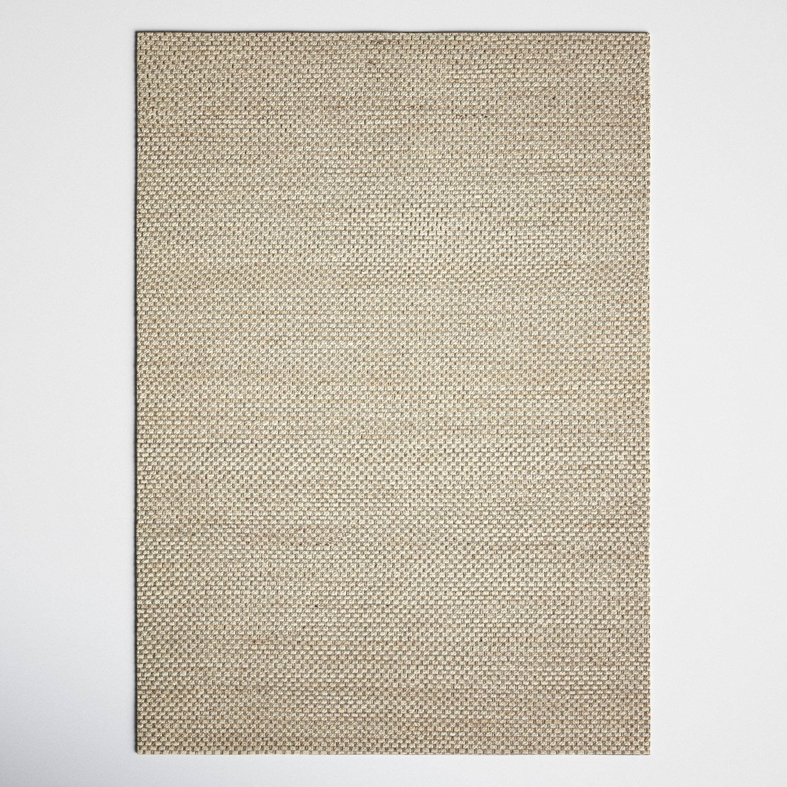 Abisai Handmade Jute / Sisal Beige Rug, Rectangle 9'3" x 13'