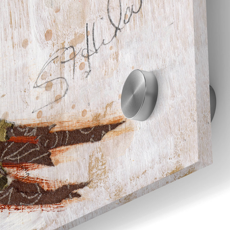Loon Peak® «Curious Owl 2» par St. Hilaire Elizabeth, art mural en verre acrylique, H 36 po x l 36 po x P 0,2 po